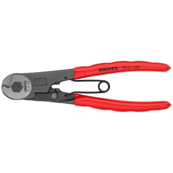 Knipex 6 Inch Steel Bowden Cable Cutter with Plastic Handle, large image number 2