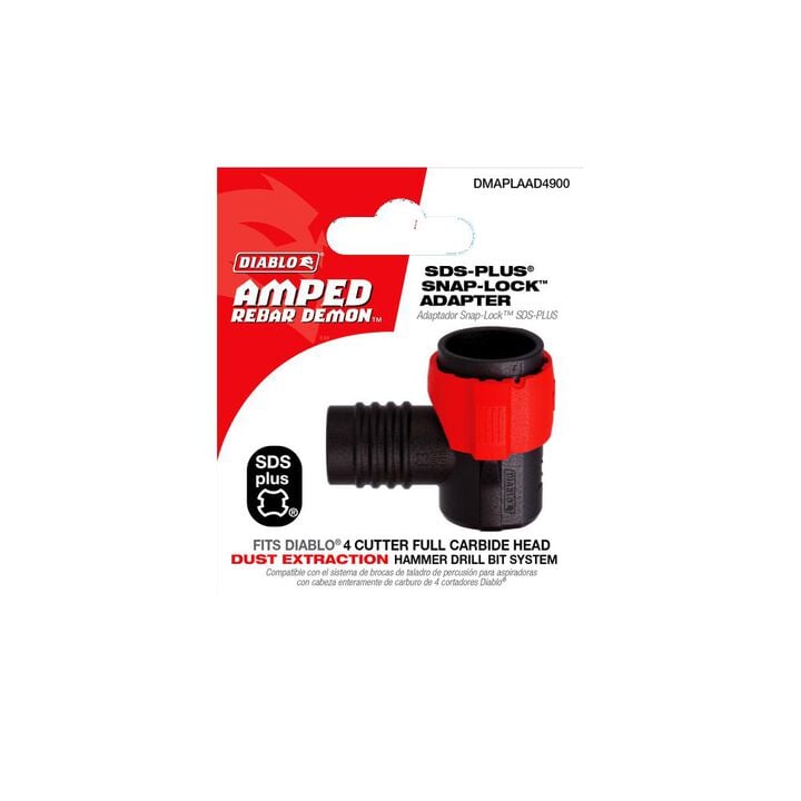 Diablo Tools AMPED Rebar Demon SDS-Plus Snap-Lock Adapter, large image number 3