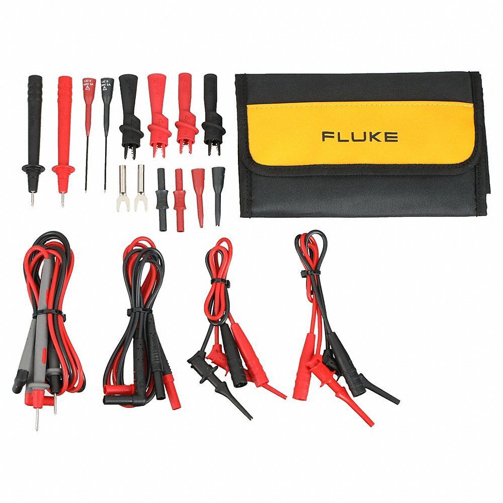 Fluke Deluxe Electronic Test Lead Kit, large image number 1