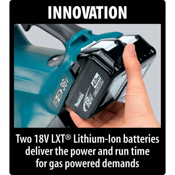Makita 18V X2 (36V) LXT Lithium-Ion Brushless Cordless Blower (Bare Tool), large image number 3