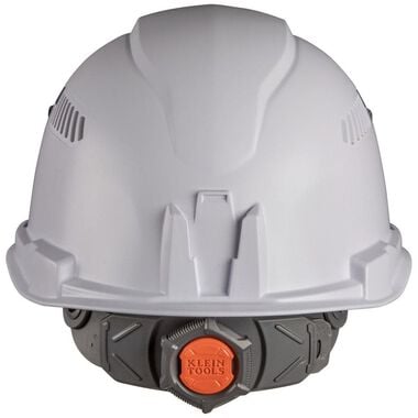 Klein Tools Hard Hat Vented Cap Style with Rechargeable Headlamp White, large image number 5
