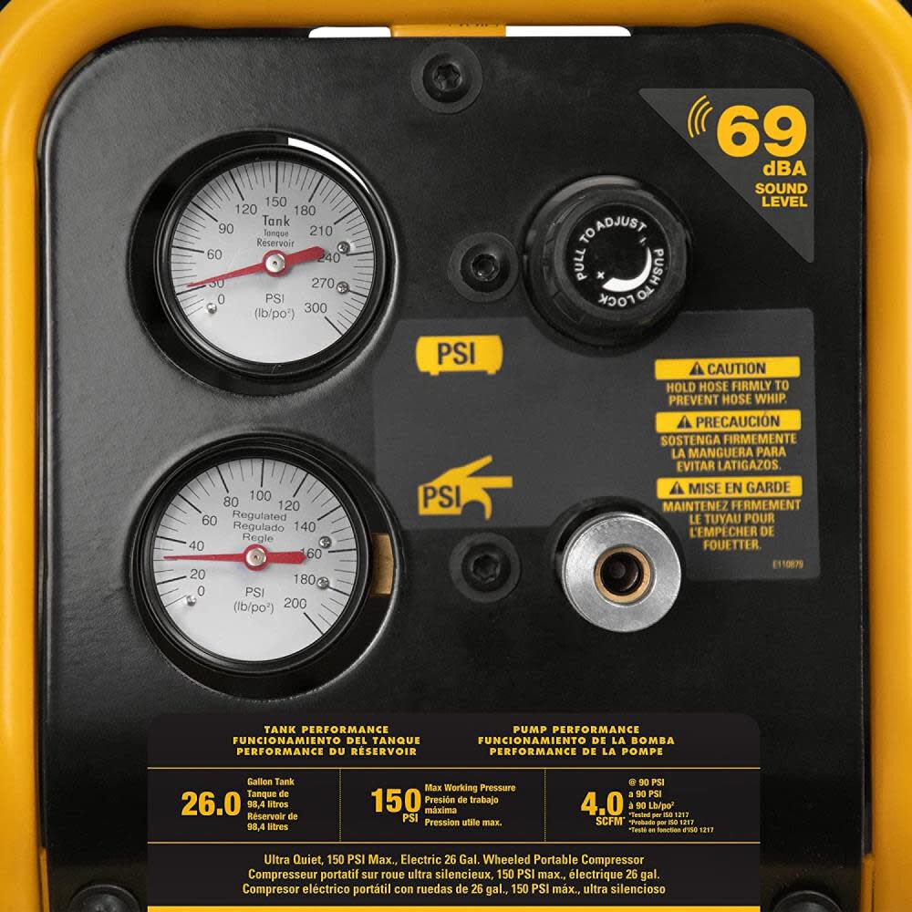 Dewalt quiet deals air compressor