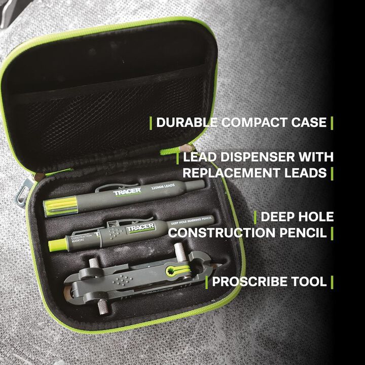 Tracer Multi-Function ProScribe Tool with Deep Hole Pencil and Lead Holster, large image number 2