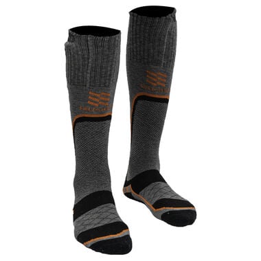Mobile Warming Premium 2.0 Merino Heated Socks Mens 3.7V Black Large, large image number 4