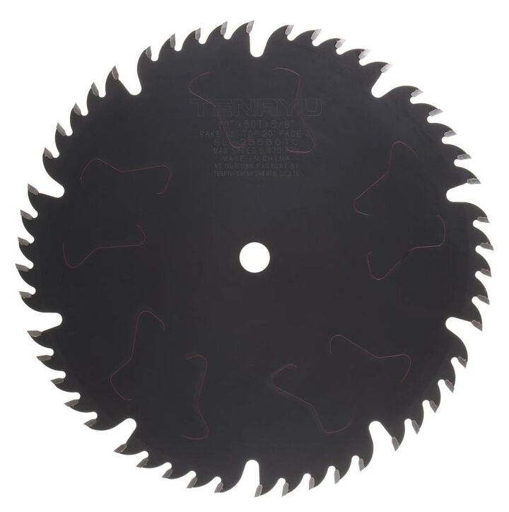 Tenryu 10In x 50T ATBR Table Saw Blade