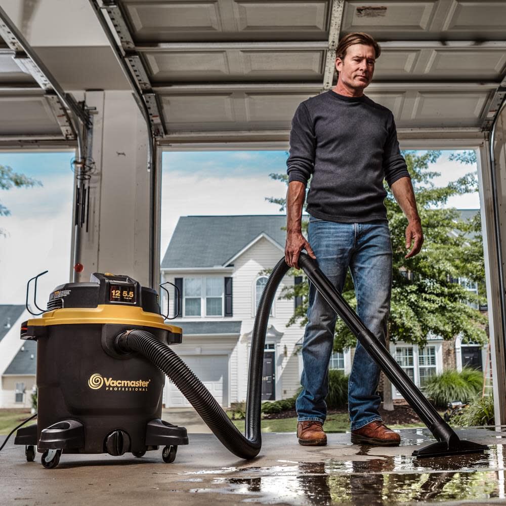 Vacmaster 12 Gallon Professional Wet/Dry Vacuum Beast Series VJH1211PF