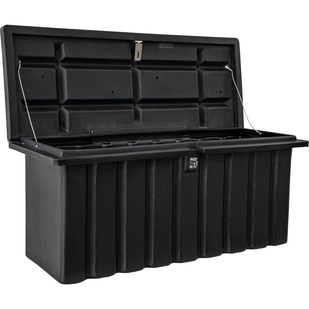 Buyers Products Company 22.5x19.5/18.75x51/47 Inch Black Poly Multipurpose Chest, large image number 3