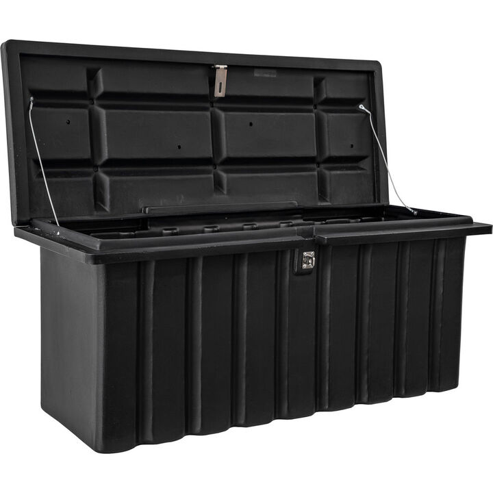 Buyers Products Company 22.5x19.5/18.75x51/47 Inch Black Poly Multipurpose Chest, large image number 2