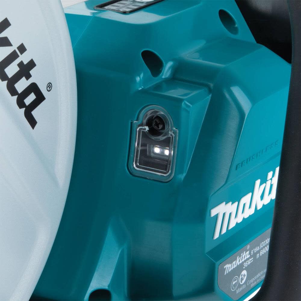 Makita 18V X2 36V LXT Lithium Ion Brushless Cordless 9in Power