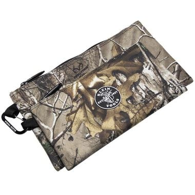 Klein Tools Camo Zipper Bags 2-Pack, large image number 12