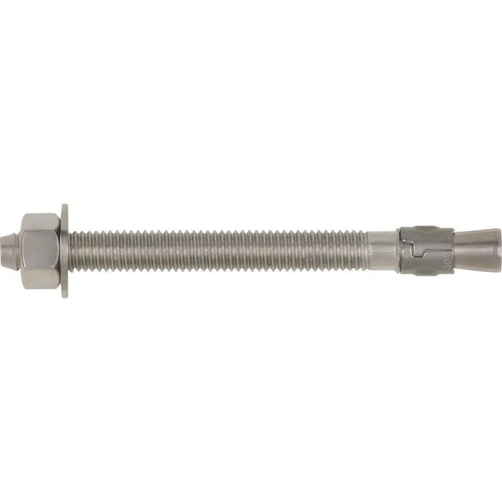 DEWALT Power-Stud 3/8 x 3 Inch 304 Stainless Steel Concrete Wedge Anchor 50 Pieces