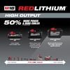 Milwaukee M18 REDLITHIUM HIGH OUTPUT HD 18V 12Ah Lithium Ion Power Tool Battery Pack with Fuel Indicator, small image number 5