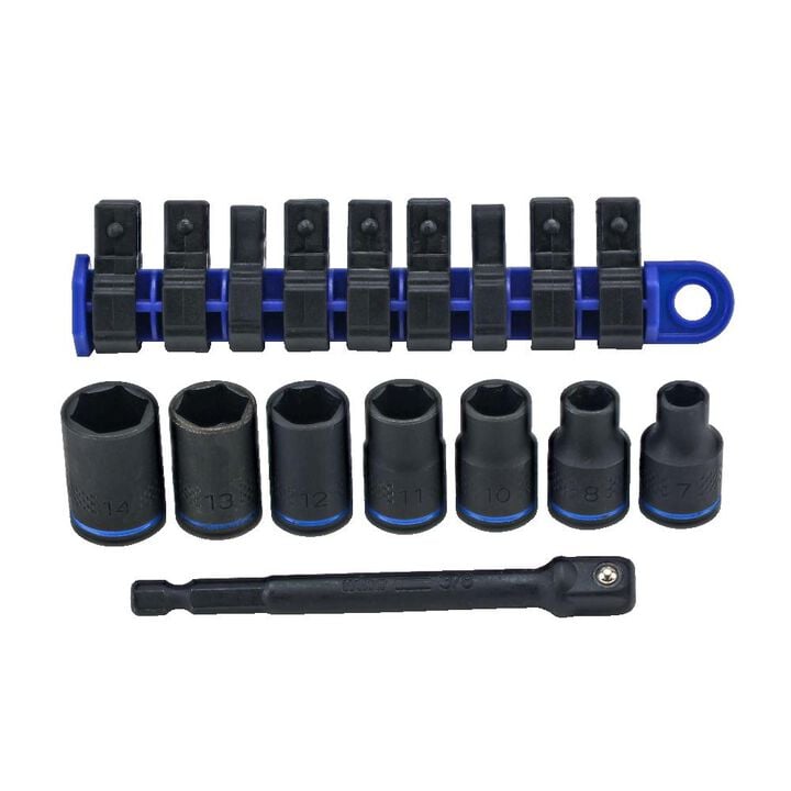 Wiha Promotional 3/8 Inch Drive Metric Impact Socket Set 8 Pieces, large image number 6