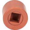 Vaughan SF12S  1-3/8 Inch Soft Face Hammer Replacement Red Tip, small image number 2