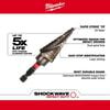 Milwaukee SHOCKWAVE Impact Duty Step Bit #4 3/16 - 7/8 in., small image number 4