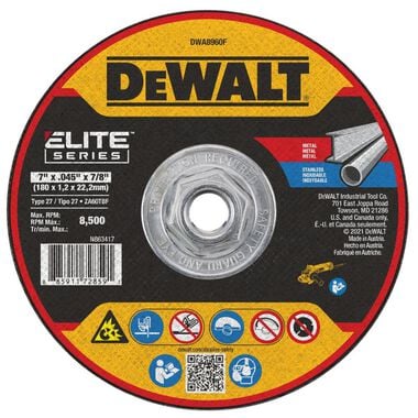 DEWALT Cutting Wheel 7 x .045 x 7/8 XP T27