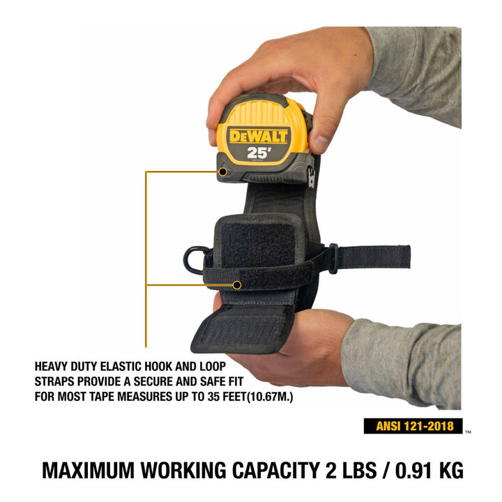 DEWALT 5 Lbs Polyester & Steel Quick Connect Tape Measure Kit, large image number 2