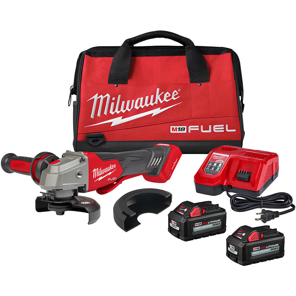 Milwaukee M18 FUEL 4 1/2inch / 5inch Braking Grinder Paddle Switch No Lock Kit, large image number 1