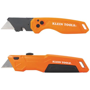 Klein Tools Folding Utility Knife Set 2pc