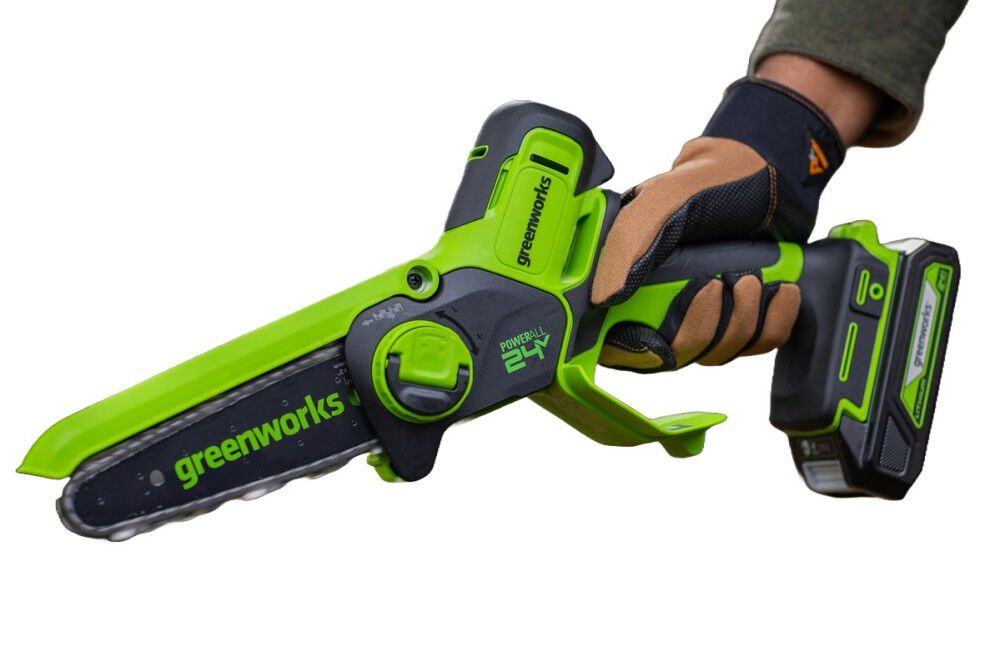 Greenworks 24V 6in Pruner Saw with 2Ah Battery & Charger Kit, large image number 5