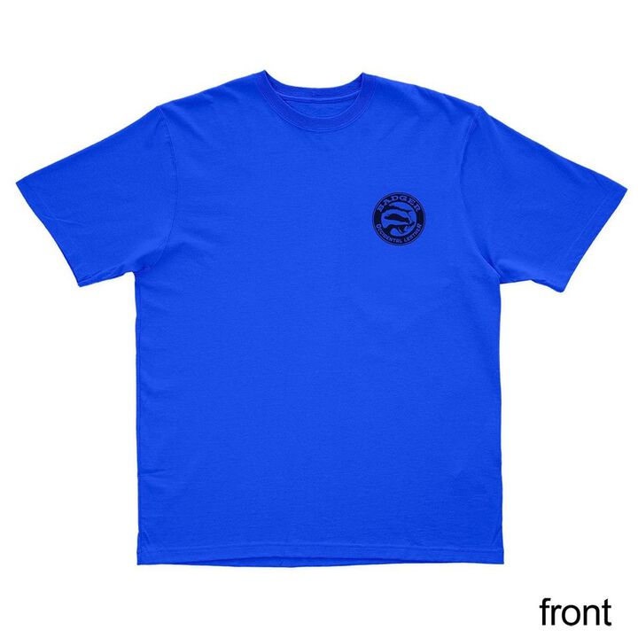 Badger Tool Belts Oversized Cotton T-Shirt, Blue, XL