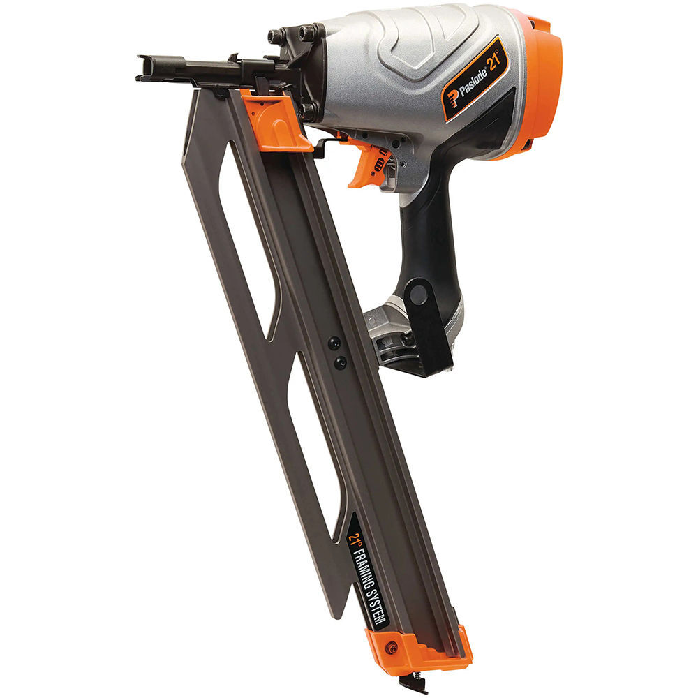 Paslode F350-21 Pneumatic 21 Deg 80-120 Psi Round Head Framing Nailer, large image number 1