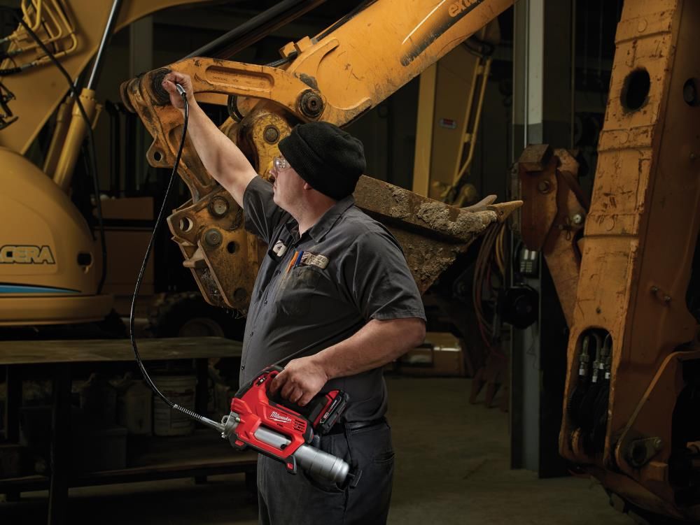 Milwaukee M18 2-Speed Grease Gun 2CT Kit, large image number 4