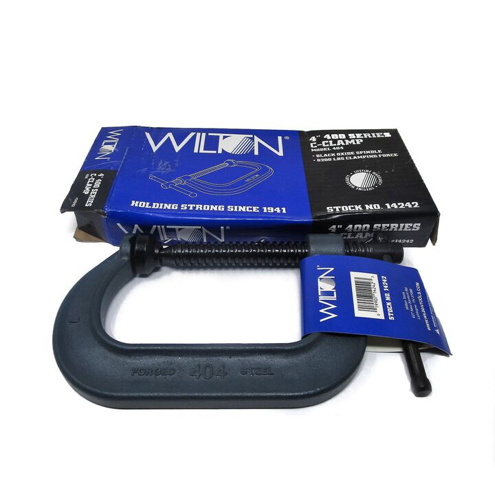 Wilton Drop Forged C-Clamp 4-1/4 In. Opening 3-1/4 In. Throat, large image number 7