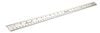 US Tape 24 In. stainless steel ruler with patented CenterPoint scale, small