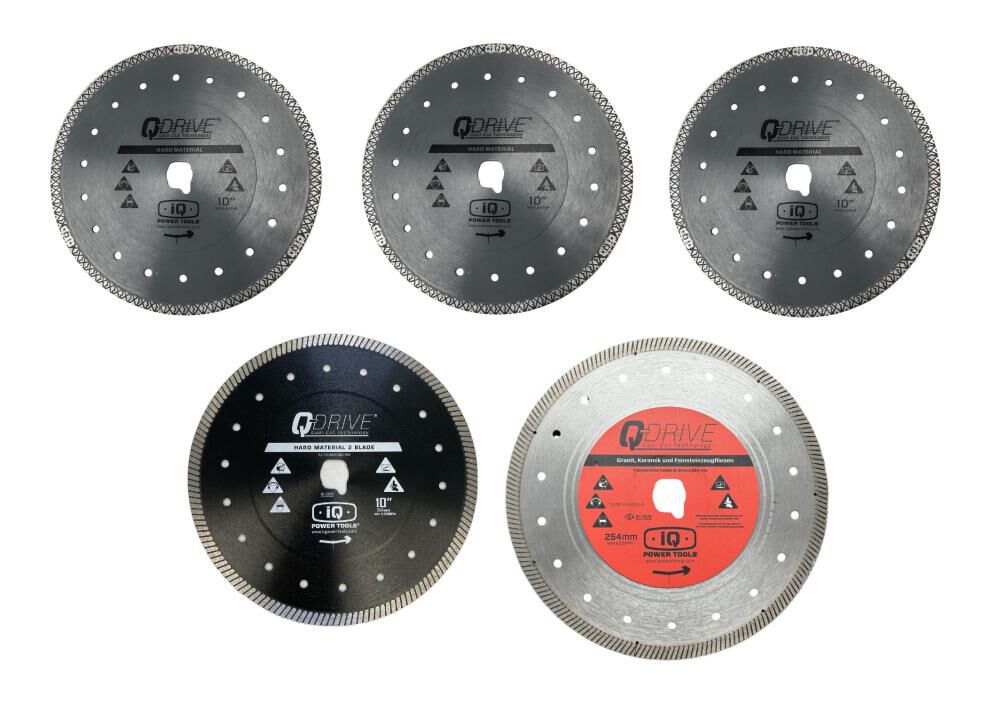 iQ Power Tools Promotional Blades Bundle 5 Pieces, large image number 1