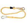 Werner 6ft SoftCoil Single Leg Lanyard (Energy Absorbing inner Core Snap Hook), small