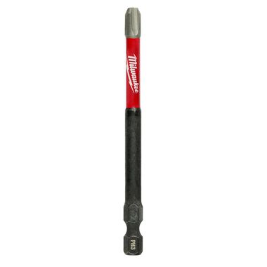 Milwaukee SHOCKWAVE 3-1/2 in. Impact Phillips #3 Power Bit, large image number 0