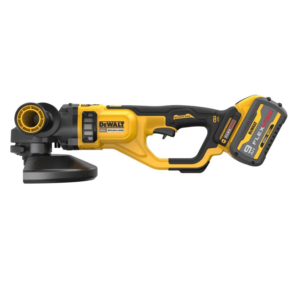 DEWALT 60V MAX* 7 in to 9in Large Angle Grinder Kit, large image number 8