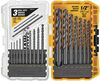 DEWALT 20 piece Black Oxide Drill Bit Set, small image number 1