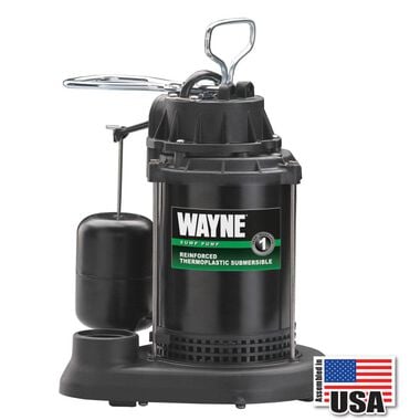 Wayne Water Systems 1/3HP Thermo Submersible Sump Pump