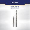 Irwin 1/2 Inch  13 Nc Tap And 27/64 Inch Drill Bit Set, small image number 2