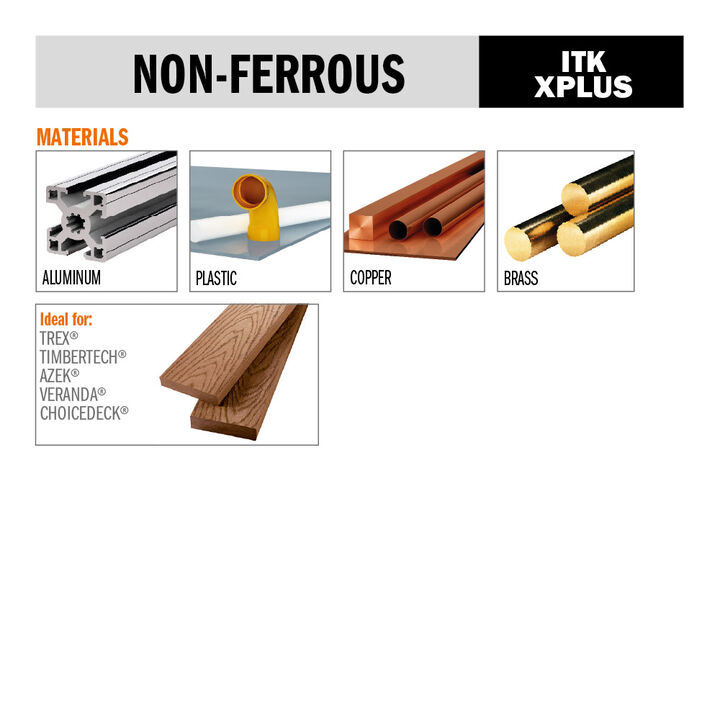 CMT 7-1/4In x 56Tooth ITK Plus for Non-Ferrous and Trex, large image number 3