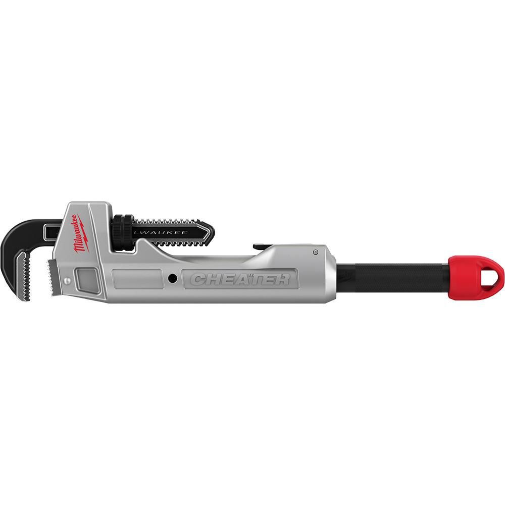 Milwaukee CHEATER Adaptable Pipe Wrench Aluminum, large image number 7