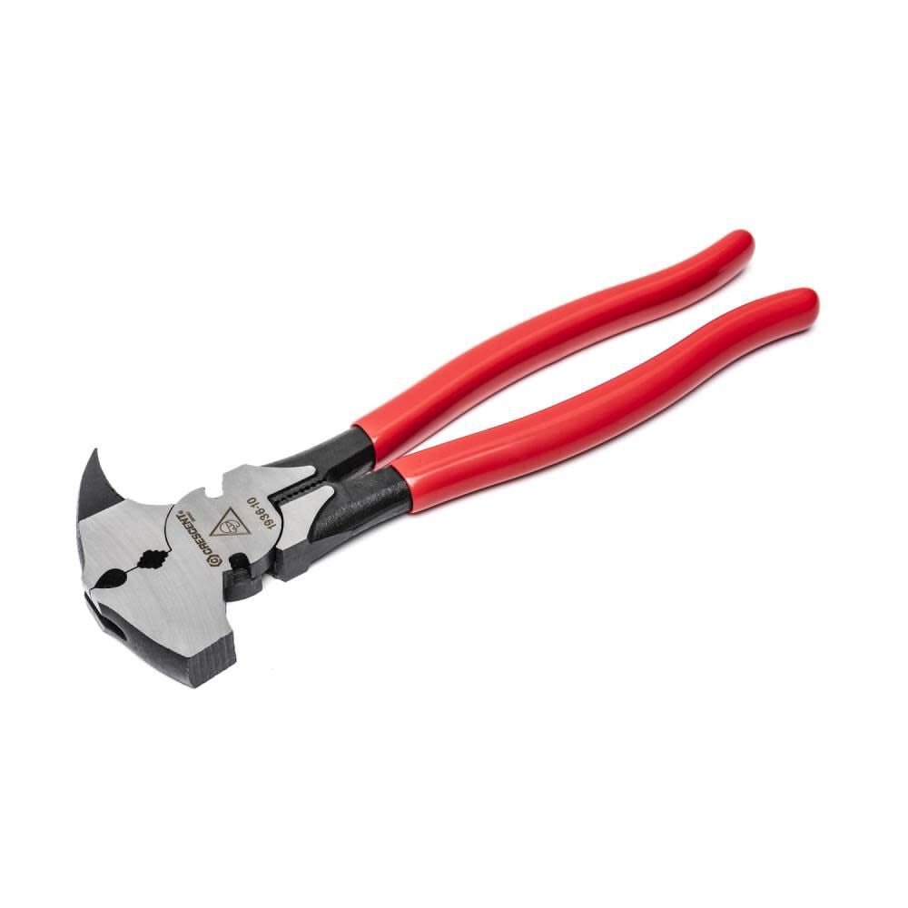 Crescent Fence Tool Pliers 10in Solid Joint Dipped Handle, large image number 3