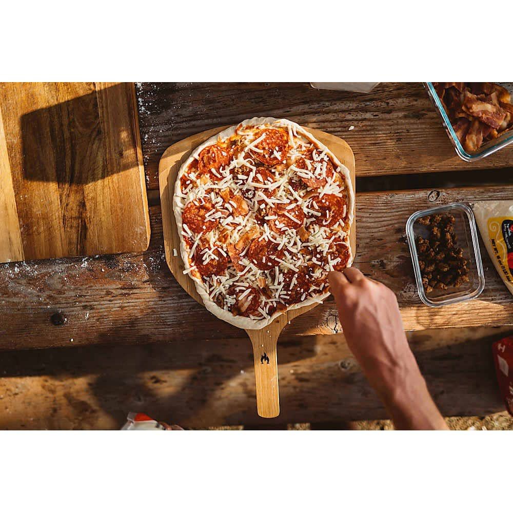 Solo Stove 11-3/4 Inch Width x 19 Inch Length Bamboo Pizza Peel, large image number 6
