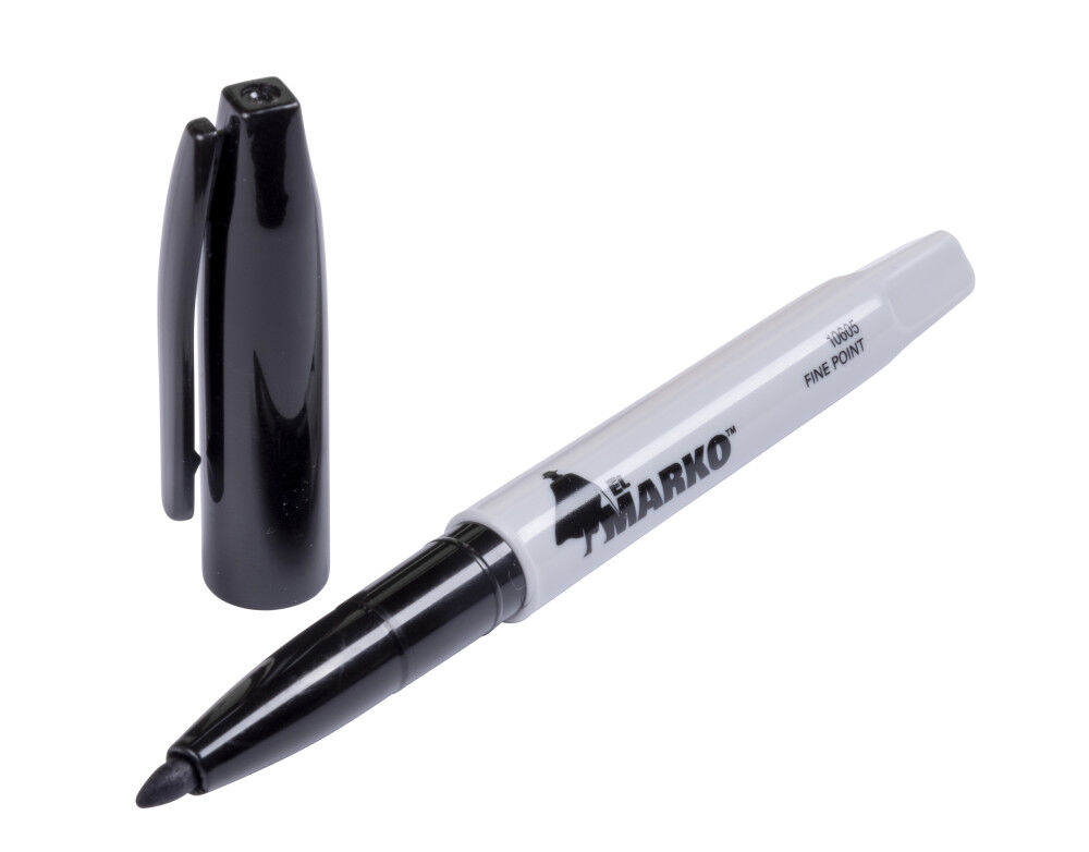 C H Hanson El Marko Permanent Marker, Black, large image number 3