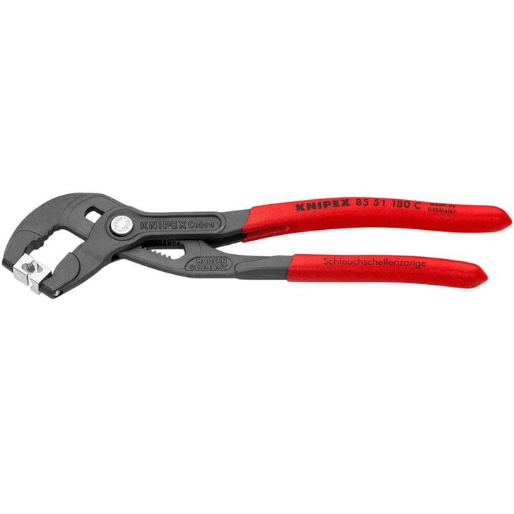 Knipex Hose Clamp Pliers with Plastic Handle 180 mm