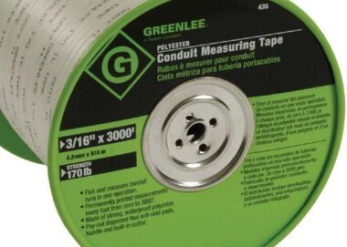 Greenlee Conduit Fish and Measuring Tape, large image number 1
