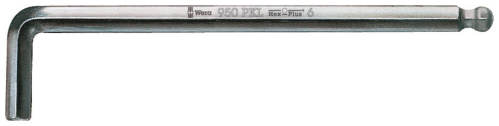 Wera Tools Metric Chrome Plated 950/9 Hex-Plus 1 SB L-Key Set, large image number 2