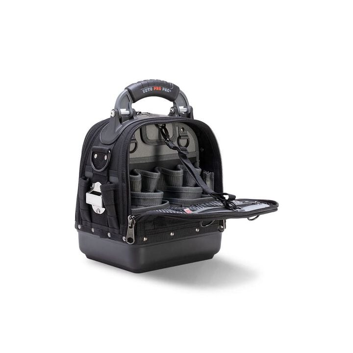 Veto Pro Pac Medium Sized & Compact Technicians Tool Bag, Black, large image number 6