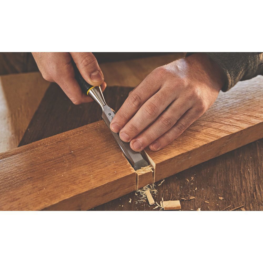 Stanley 3 Piece Wood Chisel Set, 13mm, 19mm, 25mm, large image number 6
