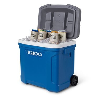 Igloo Latitude 30 Roller Hard Cooler Indigo Blue/Meteorite 30qt, large image number 8
