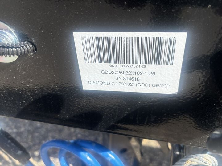 Diamond C GDD 22 Ft x 8-1/2 Ft Deck-Over Equipment Trailer, large image number 5
