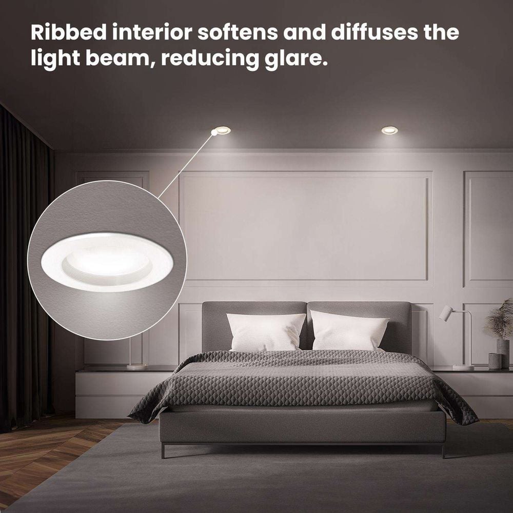 Feit Electric 5/6 Inch 75W 925 Lumens Recessed LED Downlight White 6 Pieces, large image number 8