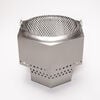 Dragonfire Wood/Pellet Firepit 22 Inch Stainless Steel with Grate & Carry Cover, small image number 2